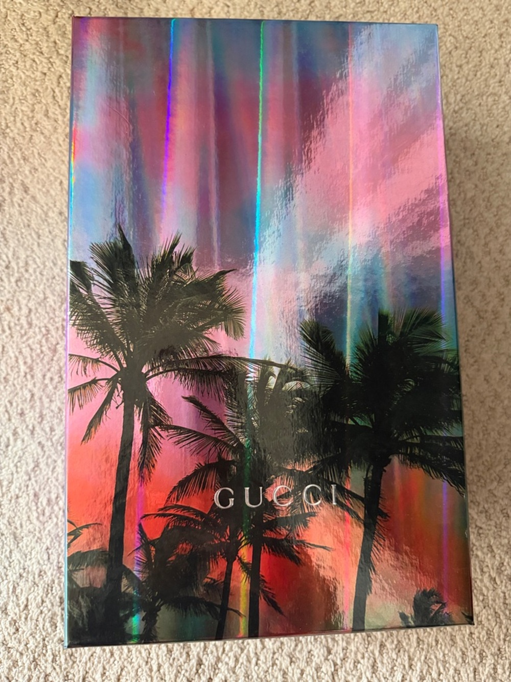 Gucci GG Supreme Flora Espadrilles Flats EU 38+ NWT Box